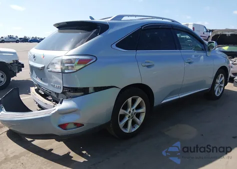 2010 Lexus Rx 350 z USA, uszkodzony, nr VIN 2T2ZK1BA6AC023265